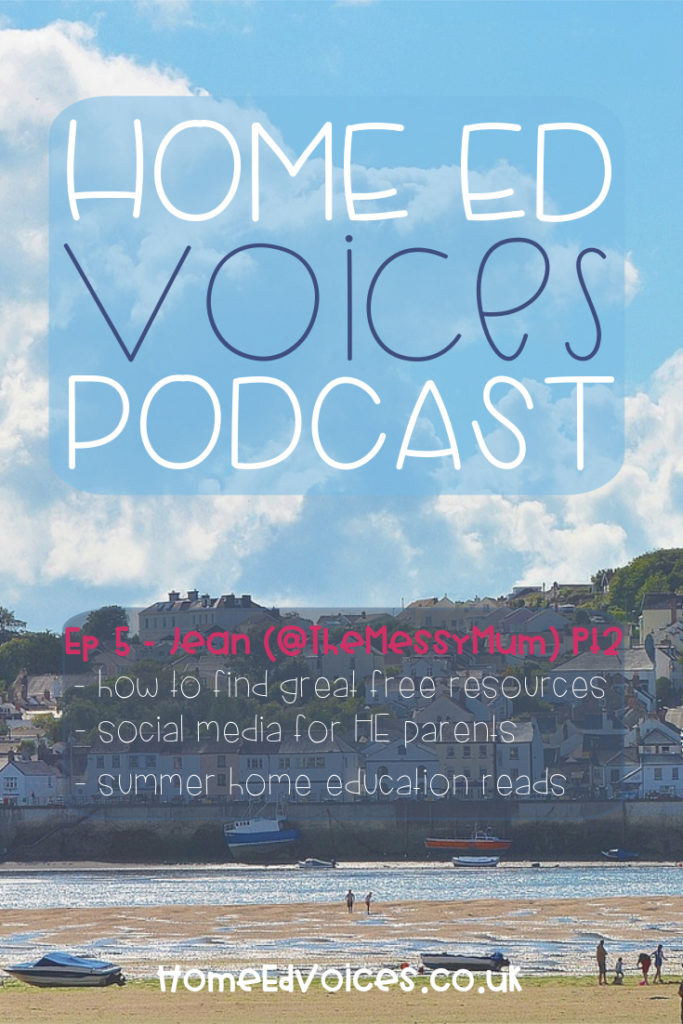 Home Ed Voices - Ep 5 Jean (@themessymum) pt2