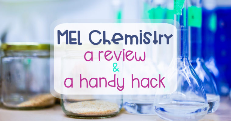 MEL Chemistry – a review and a handy hack