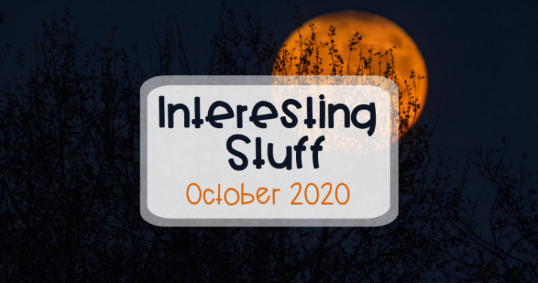 Interesting Stuff – October 2020